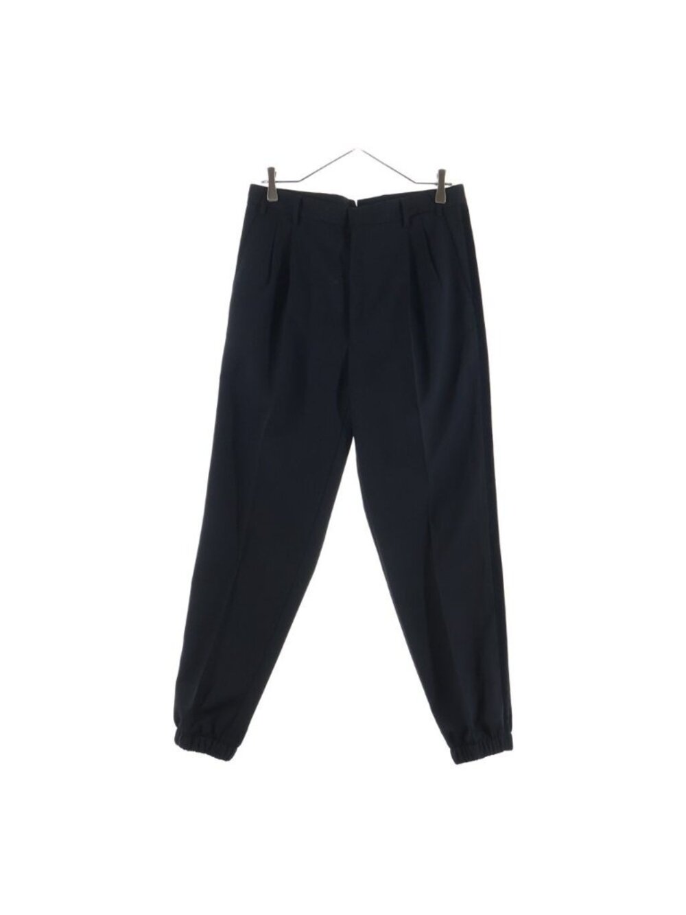 Prada Wool Pants Bottom Black